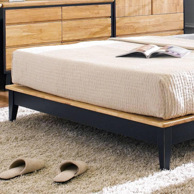 Giường Đôi NB-Blue Gỗ Tự Nhiên Ibie BBDNBBR - Xanh