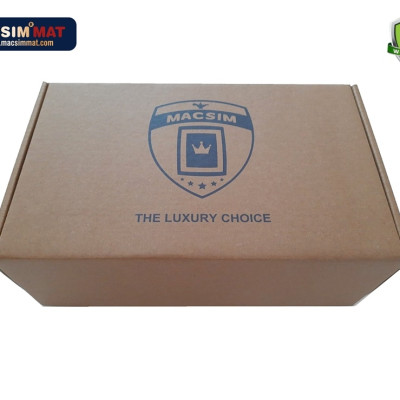 Gối tựa đầu ô tô Alcantara nhãn hiệu Macsim mã HR53