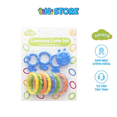 Bộ đồ chơi nối vòng thông minh Pamama R_P0109