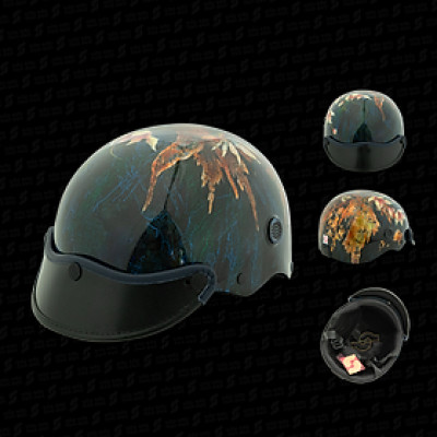 Mũ bảo hiểm sơn mài cao cấp thời trang chính hãng NÓN SƠN ASM-XH528