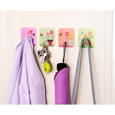 Móc Dán Tường Treo Đồ Dễ Thương Chịu Lực 3d Siêu Chắc Siêu Bền Siêu Dính