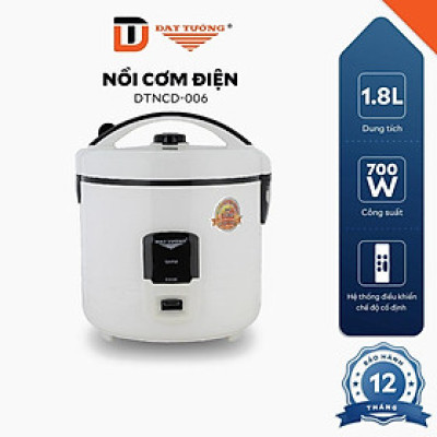 Nồi Cơm Điện Trắng Đạt Tường - DTNCD006 ; 007 - Hàng Chính Hãng