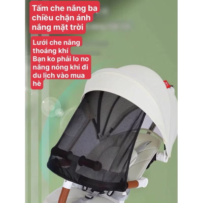 Xe đôi đẩy em bé đôi nhẹ có thể ngồi và nằm- gấp gọn khi đi du lịch ( sẵn hàng)