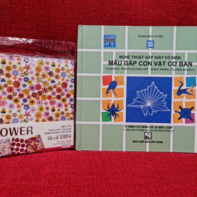 Nghệ thuật Gấp giấy Cổ điển - Mẫu gấp Con vật Cơ bản - Phạm Đình Tuyển - Kèm giấy gấp