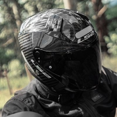 Mũ Bảo Hiểm 3/4 Hai Kính LS2 OF603 Infinity II Carbon