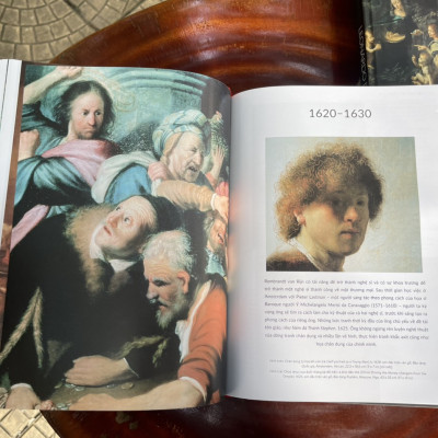 (Bìa cứng in màu toàn bộ) (Combo 3 cuốn) MICHELANGELO – LEONARDO DA VINCI - REMBRANDT - Cuộc đời và tác phẩm qua 500 hình ảnh – Rosalind Ormiston – Đỗ Tường Linh, Trần Đan Vy, Lê Yến Nhi dịch - Omega Plus