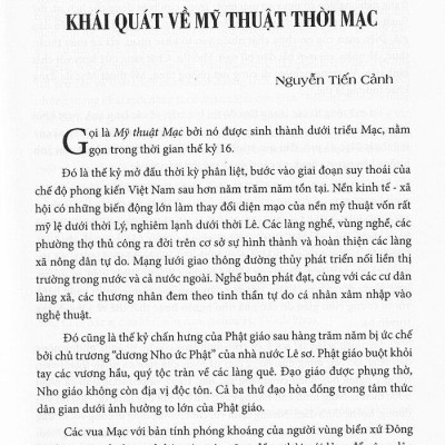 Mỹ Thuật Thời Mạc