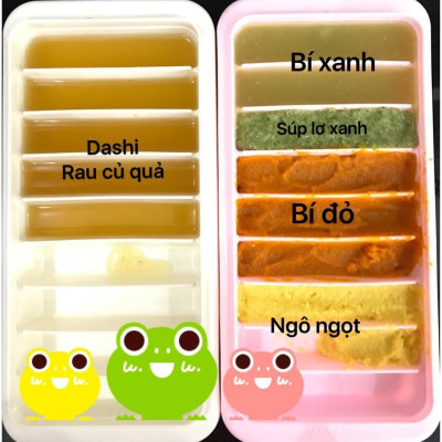 Khay trữ đồ ăn dặm cho bé Kokubo có 8 ngăn - Hàn nội địa Nhật Bản
