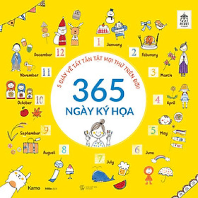 365 Ngày Ký Họa: 5 Giây Vẽ Tất Tần Tật Mọi Thứ Trên Đời
