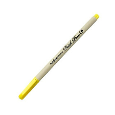 Bút Lông Đầu Cọ Artline Supreme Brush Pen EPFS-F - Màu Vàng