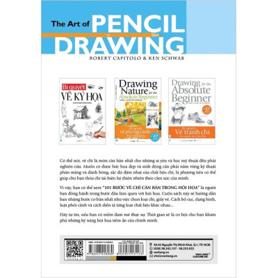 101 bước vẽ chì căn bản trong hội họa