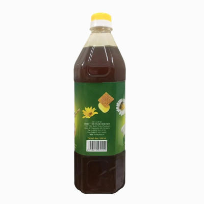 Combo Mật ong thô Honeyboy 1 lít và Mật ong sữa chúa 100ml