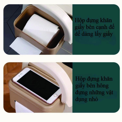 Tolet, Bồn cầu di động cao cấp có tay vịn, tựa lưng đệm, có hộp giấy, siêu chịu lực dành cho trẻ em, người già, phụ nữ sanh BH 1 năm HÀNG CHÍNH HÃNG ( màu ngẫu nhiên)