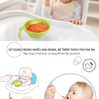 BỘ CHẾ BIẾN THỨC ĂN ĐA NĂNG 7 CHI TIẾT CHO BÉ TỪ 4M+ KUKU - KU5307