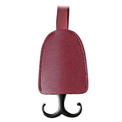 Móc Hợp Kim, Bọc Da Cao Cấp, Gắn Sau Lưng Ghế Ôtô, Treo Đồ Tiện Dụng, Gọn Gàng Trong Xe Hơi. TakyHome 9722