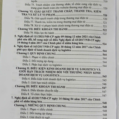 Luật Thương mại, Luật quản lý ngoại thương- hệ thống văn bản quy định hướng dẫn chi tiết thi hành