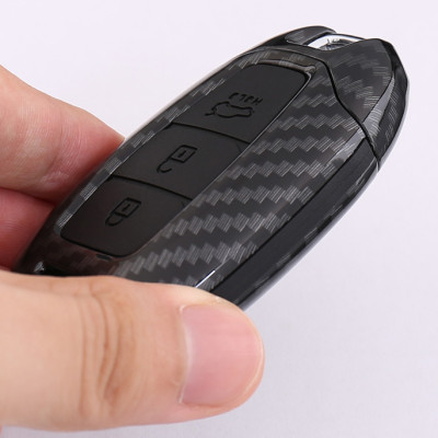 Ốp vỏ chìa khóa cacbon xe Accent 2018