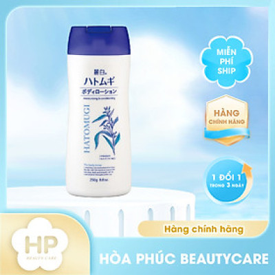 Lotion Dưỡng Thể Ban Đêm Reihaku Hatomugi Body Lotion (Chai 250 G)