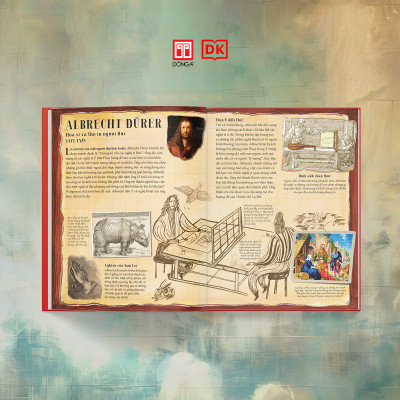 (Bìa cứng, in màu) NGHỆ SĨ -  Những Câu Chuyện Truyền Cảm Hứng Về Cuộc Đời Và Tác Phẩm Của Các Nghệ Sĩ – Susie Hodge – Nguyễn Thị Kim Oanh dịch – Đông A – NXB Dân trí