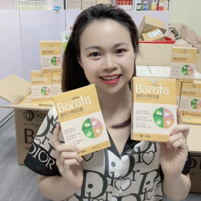 [MUA 2 TẶNG 1] Combo 2 Hộp Cốm Sủi BOROTA Tặng Kèm 1 Hộp Multi Vitamin Thái Lan