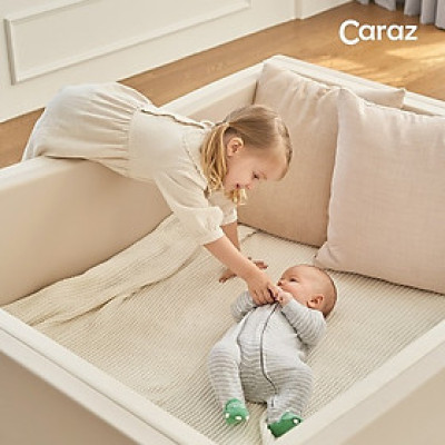 Thảm Chơi - Quây Kết Hợp Đa Năng 4N1 Dày Gấp Đôi 8Cm, An Toàn Cho Bé