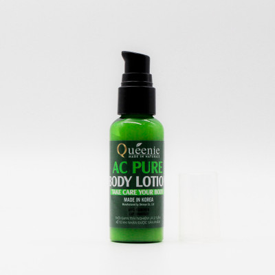 Sữa dưỡng thể Queenie trải nghiệm dưỡng da mịn màng, căng bóng 50ml - Mỹ Phẩm Hàn Quốc