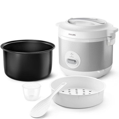 Nồi cơm nắp gài Philips 1.8 lít HD3008/30 - Hàng Chính Hãng