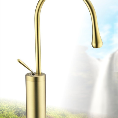 VÒI LAVABO ĐỒNG THAU NÓNG LẠNH EUROVINTO CAO CẤP MÃ 5953G