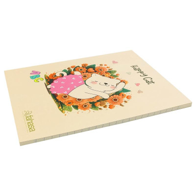 Tập Học Sinh Happy Cat 4 Ô Ly 96 Trang 80gsm - The Sun 02 (Mẫu Màu Giao Ngẫu Nhiên)