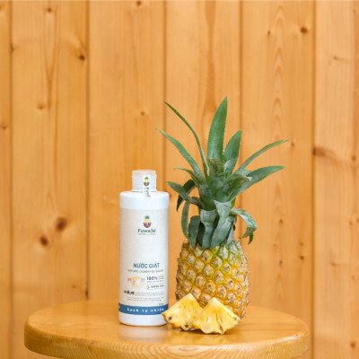 Nước giặt quần áo hữu cơ Fuwa3e an toàn cho bé chuyên giặt lụa hương cam 500ml