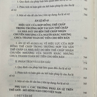 Án Lệ Việt Nam- Phân Tích và Luận Giải tập 1: Từ án lệ số 1 đến án lệ số 43