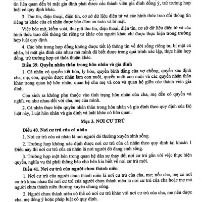 Bộ Luật Dân Sự - Bộ Luật Tố Tụng Dân Sự - Luật Tổ Chức Toàn Án Và Văn Bản Hướng Dẫn Thi Hành