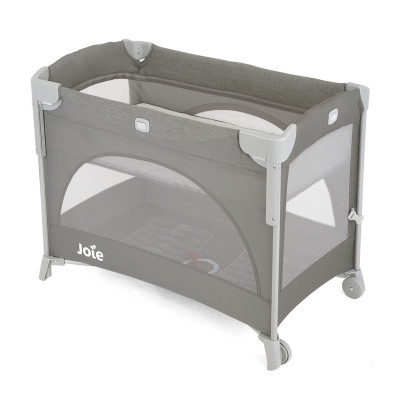 Giường cũi trẻ em Joie Kubbie Sleep Foggy Gray