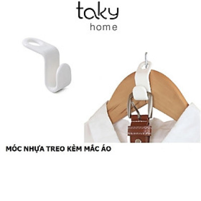 3 Đầu Nối Nhựa Móc Treo Quần Áo, Treo Đồ Đa Năng, Tiện Dụng Tủ Quần Áo, Gọn Gàng, Tiết Kiệm Không Gian. TakyHome 2290