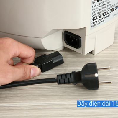 Nồi Cơm Điện Tử Tiger JAX-S18W-HÀNG CHÍNH HÃNG 