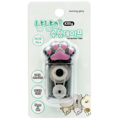 Bút Xóa Kéo Kitty 5 mm x 6 m - Glory Morning 40212-88550 - Màu Đen