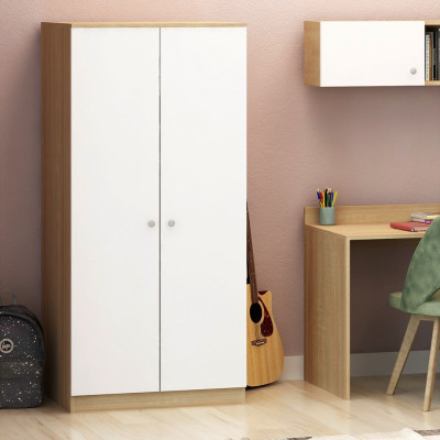 Tủ quần áo mini bằng gỗ công nghiệp cho bé SMLIFE Cicadu