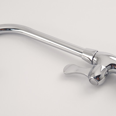 Vòi rửa chén lạnh Eurolife EL-T016 (Trắng bạc)