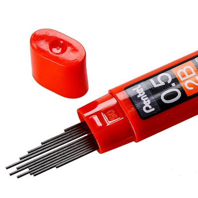 Ruột Chì 2B 0.5 mm Pentel C275S (60 mm x 12 Ngòi)