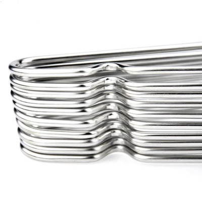 Combo Móc phơi quần áo inox 304 sáng bóng đẹp dài 42cm