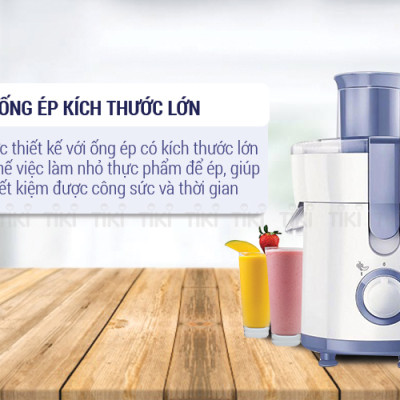 Máy Ép Trái Cây Philips HR1811 (300W) - Trắng Xanh - Hàng chính hãng