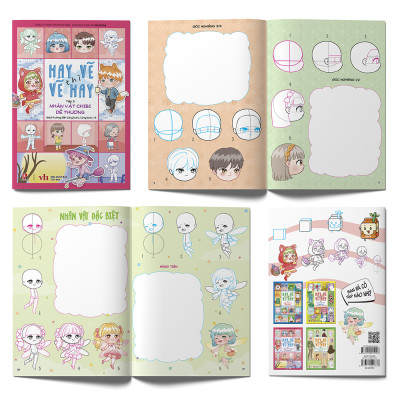 Hay Vẽ Thì Vẽ Hay - Tập 3 - Nhân Vật Chibi Dễ Thương