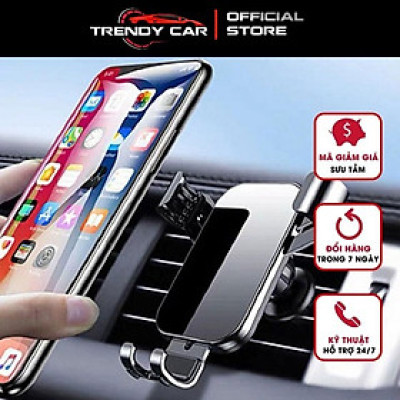 Giá đỡ kẹp điện thoại tiện dụng để trên xe hơi | Giá Đỡ Điện Thoại Trọng Lực Kẹp Cửa Gió Điều Hòa Ô Tô