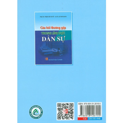 Sách - Câu hỏi thường gặp trong lĩnh vực Dân sự