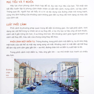 BÍ QUYẾT HỘI HỌA - VẼ TRANH PHONG CẢNH