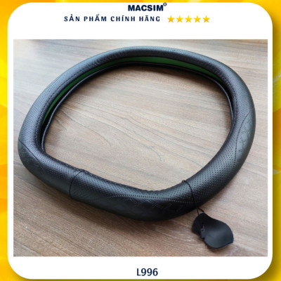 Bọc vô lăng cao cấp Macsim mã DDcut L996 chất liệu da thật - Khâu tay 100%