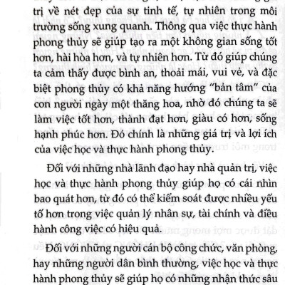 Phong Thủy Thực Hành Ứng Dụng Trong Đời Sống, Kinh Doanh, Văn Phòng, Nhà Ở (Tái Bản 2023)