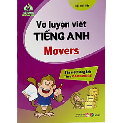 Sách - Vở luyện viết tiếng anh Movers