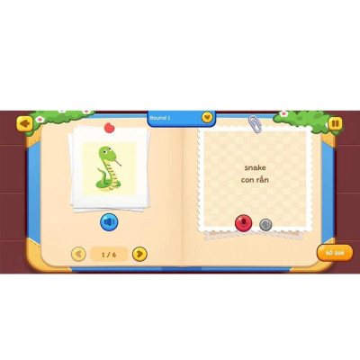 Gói Edufun Premium Level 4 (Thẻ Học Tiếng Anh EDUFUN + Tặng Kèm Sách Học Sinh, Sách Bài Tập, 2 Cuốn Truyện)