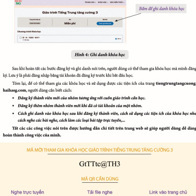 Giáo Trình Tiếng Trung Tăng Cường (Khổ Lớn - In Màu) - Giáo Trình Tổng Hợp 3 (Học Kèm Khóa Học Trực Tuyến Miễn Phí, Tặng File Nghe MP3) 